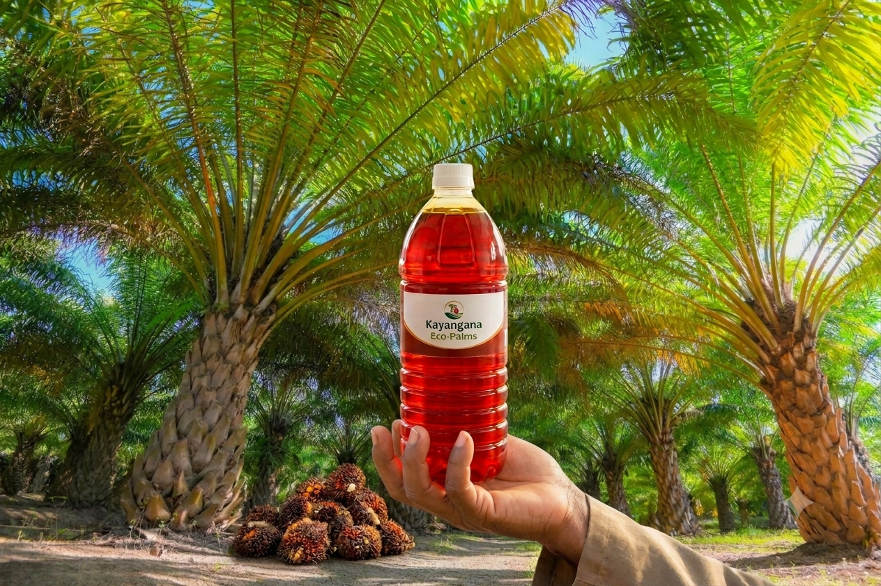 Kayangana Eco-Palms pure palm oil product